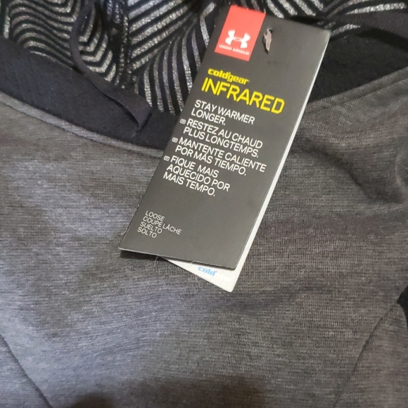 Women's Coldgear Infared Slouchy Neck Pullover - Picture 5 of 6